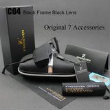 Aluminum Magnesium Polarized Sunglasses Men Driver Mirror Sun glasses Fishing Outdoor Sports men