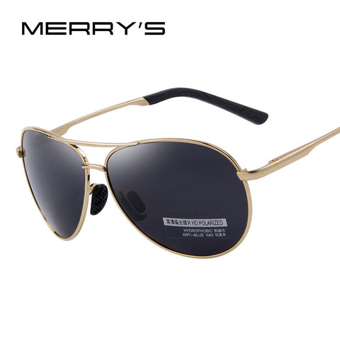 MERRY'S Men's UV400 Polarized Sunglasses Men Driving Shield Sun Glasses