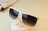 Vintage square rivet sun glasses elegant women men sunglasses 100% UV400 resistance
