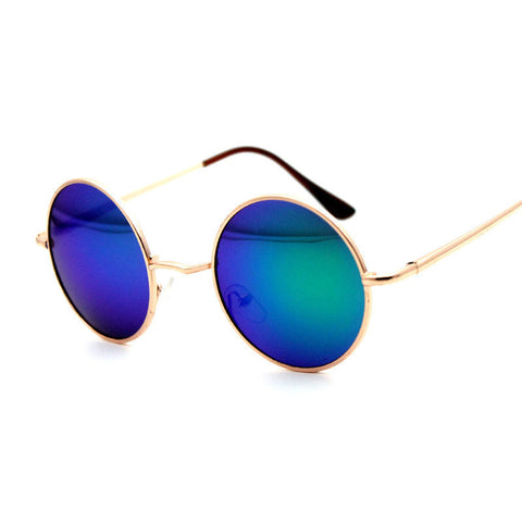 Kids Sunglasses Round Frame Sunglass Children Vintage Sun Glasses for &