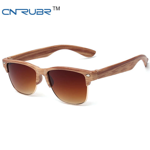 European Fashionall-Match Wood Sunglasses Sunglasses Women Vintage Retro Sunglass Men Retro Sun Glasses