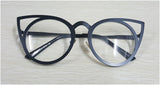 Women sunglasses Vintage cat eye Sun glasses Metal Eyeglasses Frames Mirror shades Sunnies ss309