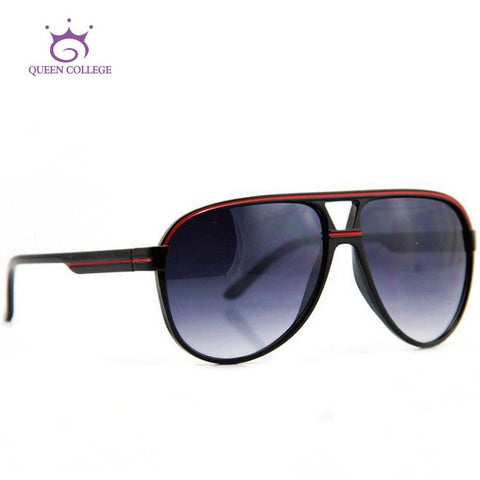Queen College Retro sunglasses men Popular line decoration glasses UV400 CE QC0062