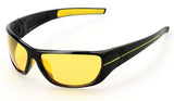 OUTSUN Mens Polarized Night Driving Sunglasses Brand Yellow Lense Night Vision Driving Glasses Goggles Reduce Glare