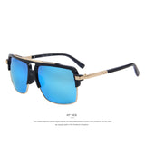 MERRY'S Men Square Sunglasses Women Classic Brand Sunglasses Double-Bridge Shades UV400