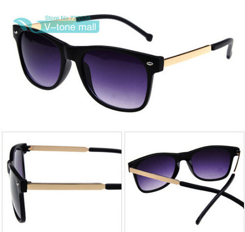 Unisex vintage sunglasses Classic Brand Rivets Metal Design men women retro sun glasses gafas
