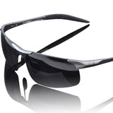 Aluminum Magnesium Alloy Frame Polarized Sunglasses Men's Driver Sunglass Mirror Outdoor Sports Glasses
