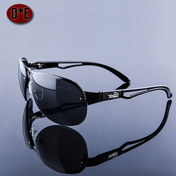 Frame UV400 driving sunglasses men brand sun glasses men gradient rimless men sunglasses