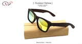 Real Wood Sunglasses Polairzed Woodem Glasses UV400 Real Wood Sunglasses Woodcgm Brand