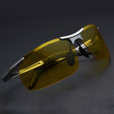 Mens Driving Glasses Polarized Night Vision Men Sunglasses Yellow Sports Goggles Hunting