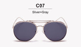Pilot Oversized Sunglasses Men Women Korea Brand Sun Glasses