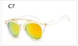 So Real sunglasses cd metal frame reflective mirror glasses men & women couple d style Brand