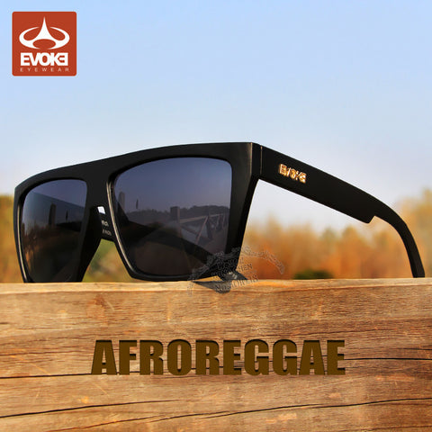 Gafas Evoke Brand Afroreggae Series Retro Mens Sunglasses Men & Women Vintage Sport Sun Glasses