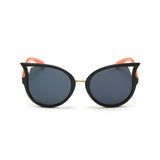 Mutil Color Children Sunglasses Kids Lovely UV400 Blue Frame Mirror Sun Shades Cat Eye