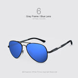 Kingseven Aluminum Magnesium Polarized Lens Sunglasses Men/Women Driving Mirror Sun Glasses Points 7170