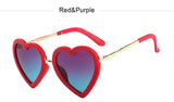 Children LOVE HEART Sunglasses Kids UV400 Mirror Sun Glasses Child