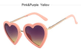 Children LOVE HEART Sunglasses Kids UV400 Mirror Sun Glasses Child