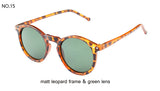 BOUTIQUE multicolour mercury Mirror glasses men sunglasses women coating sunglass gold round OCUL